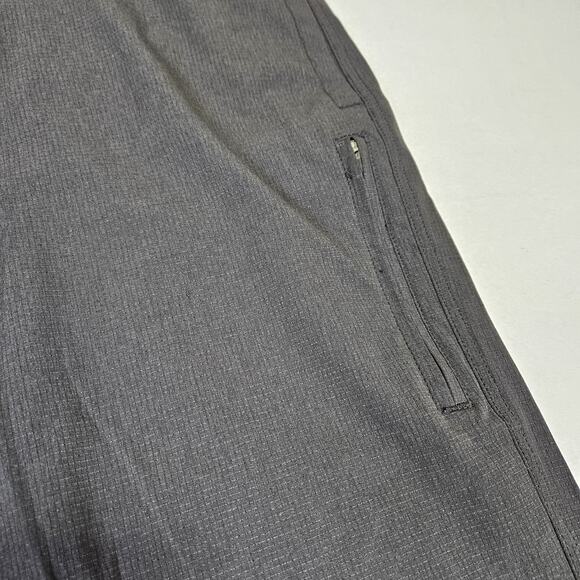 Prana Hybridizer Drawstring Jogger Mens 38 Dark Gray Hiking Outdoor Lightweight - Picture 4 of 14